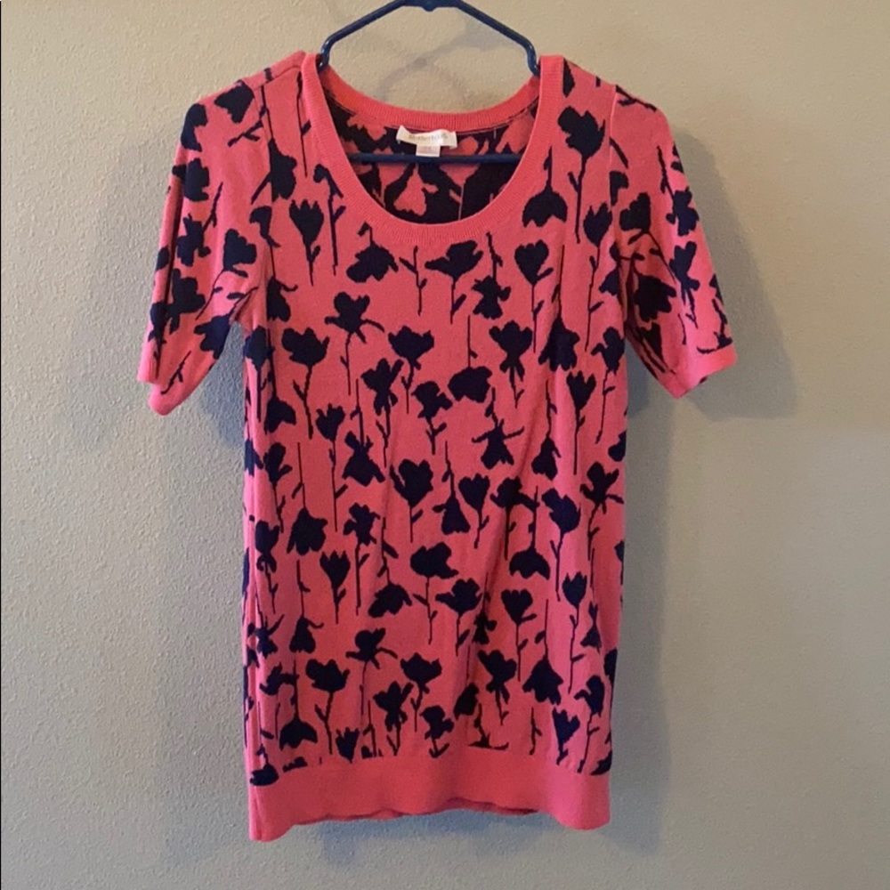 Pink maternity sweater- sz small